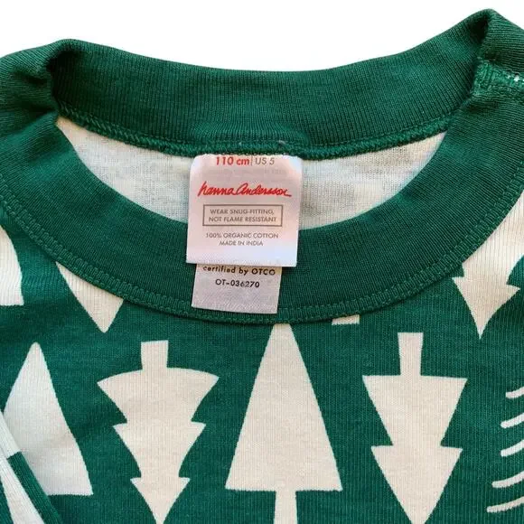 Hanna Andersson Trees Pajamas - Picture 3 of 11